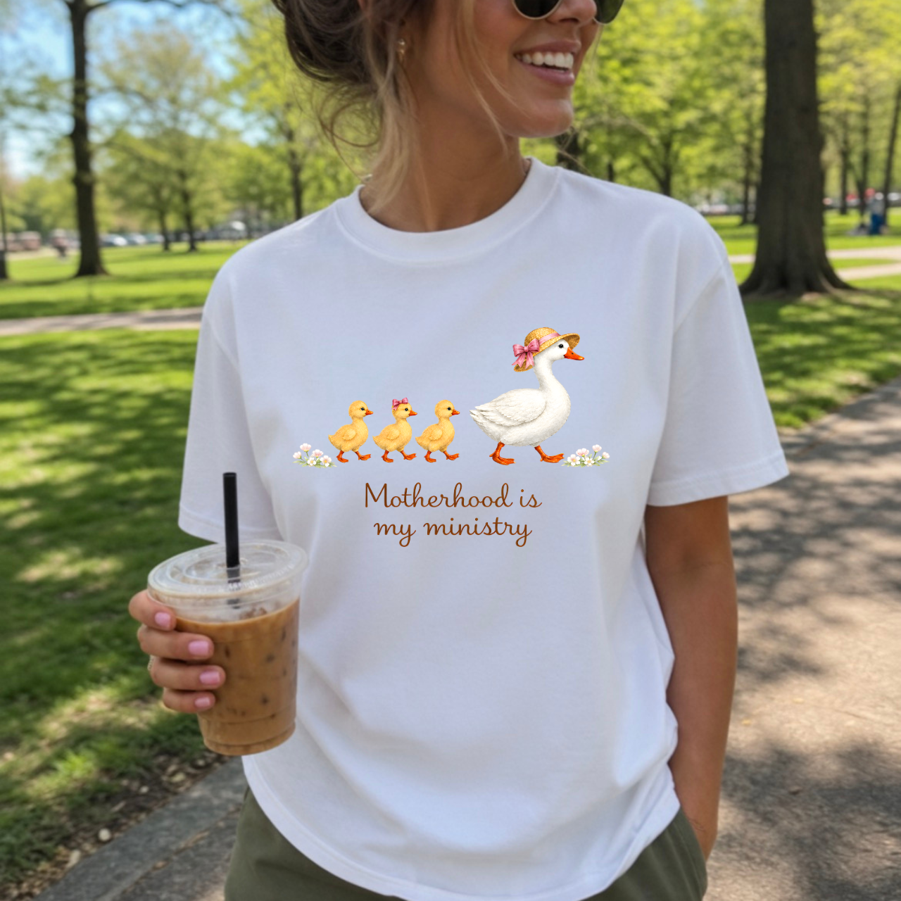 Motherhood Is My Ministry Gildan Tshirt | Christian Mom T-Shirt | Mother’s Day Gift