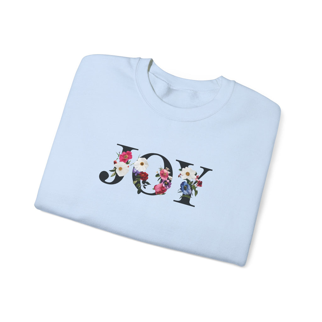 JOY Christian Gildan Unisex Crewneck Sweatshirt | Faith Top | Christian Gift
