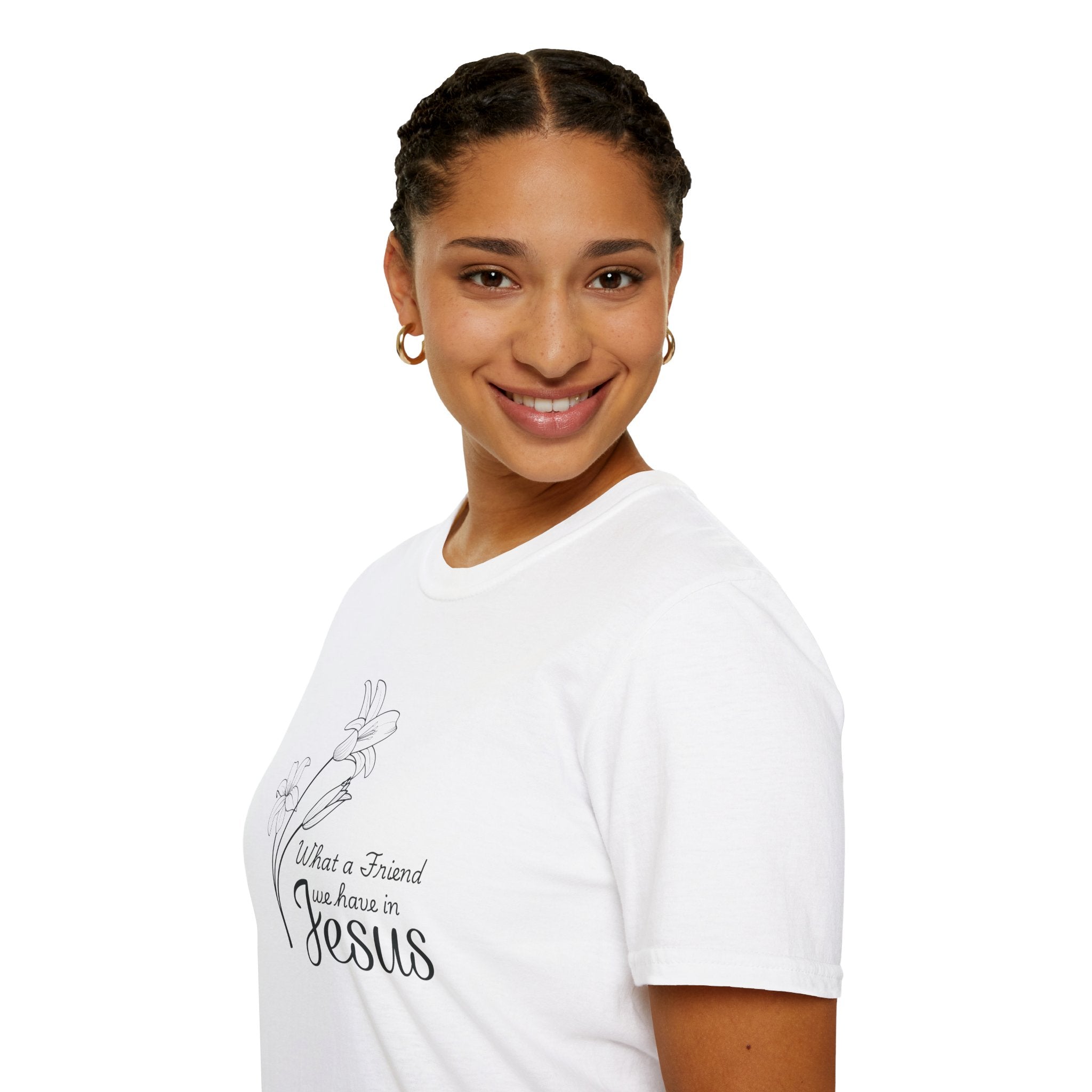 What a Friend We Have in Jesus Gildan Christian T-Shirt |  Faith Graphic Tee | Christian Gifts