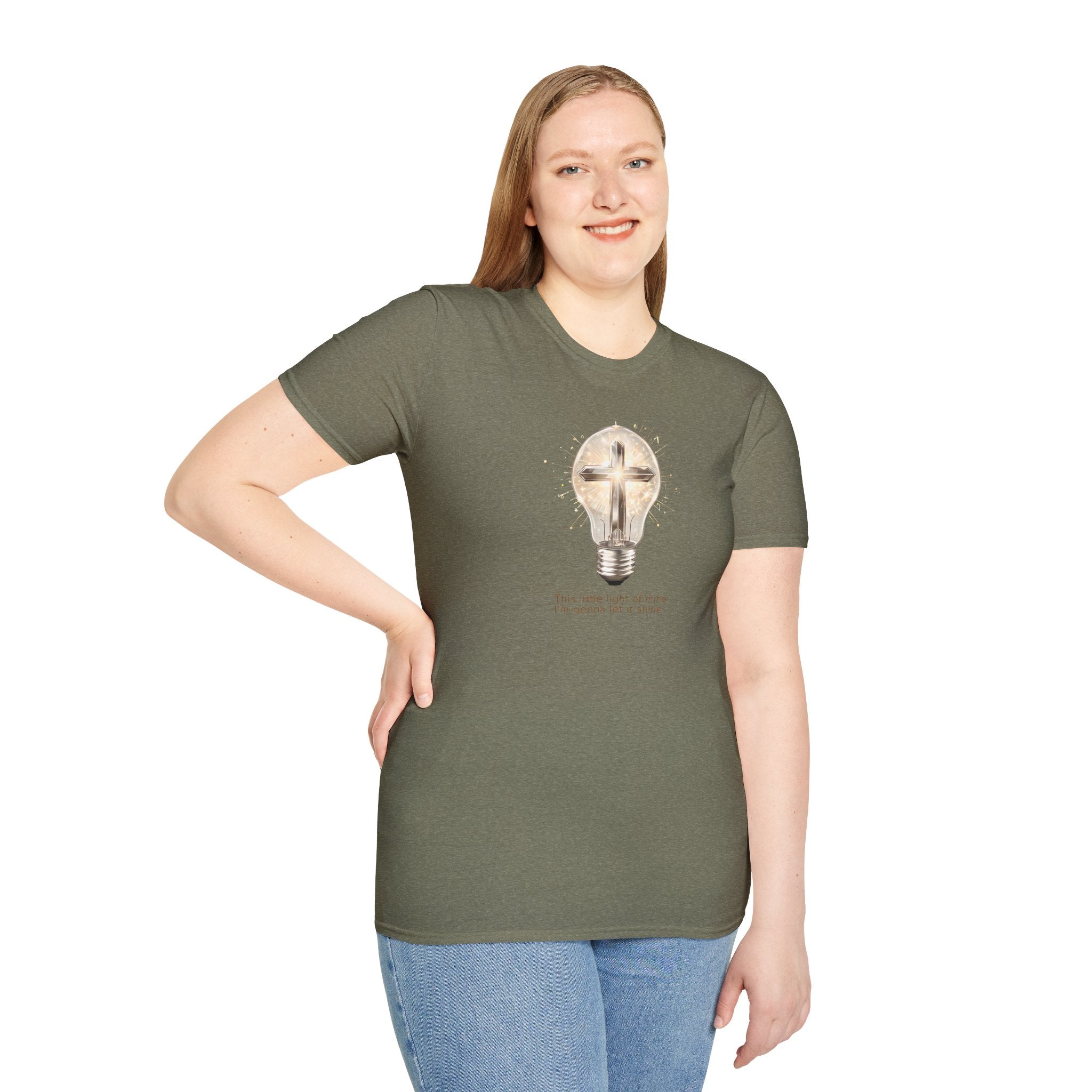 This Little Light of Mine Gildan Unisex Tshirt | Christian Gift