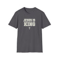 Jesus is King Unisex Gildan Softstyle T-Shirt | Christian Faith Apparel | Christian Gifts