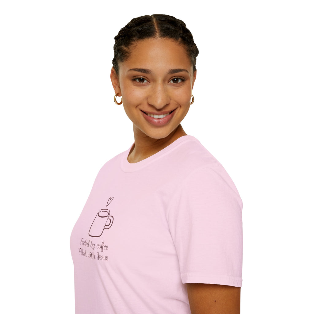 Christian Coffee and Jesus Gildan Unisex Tshirt | Faith Based Graphic Tee | Christian Gift