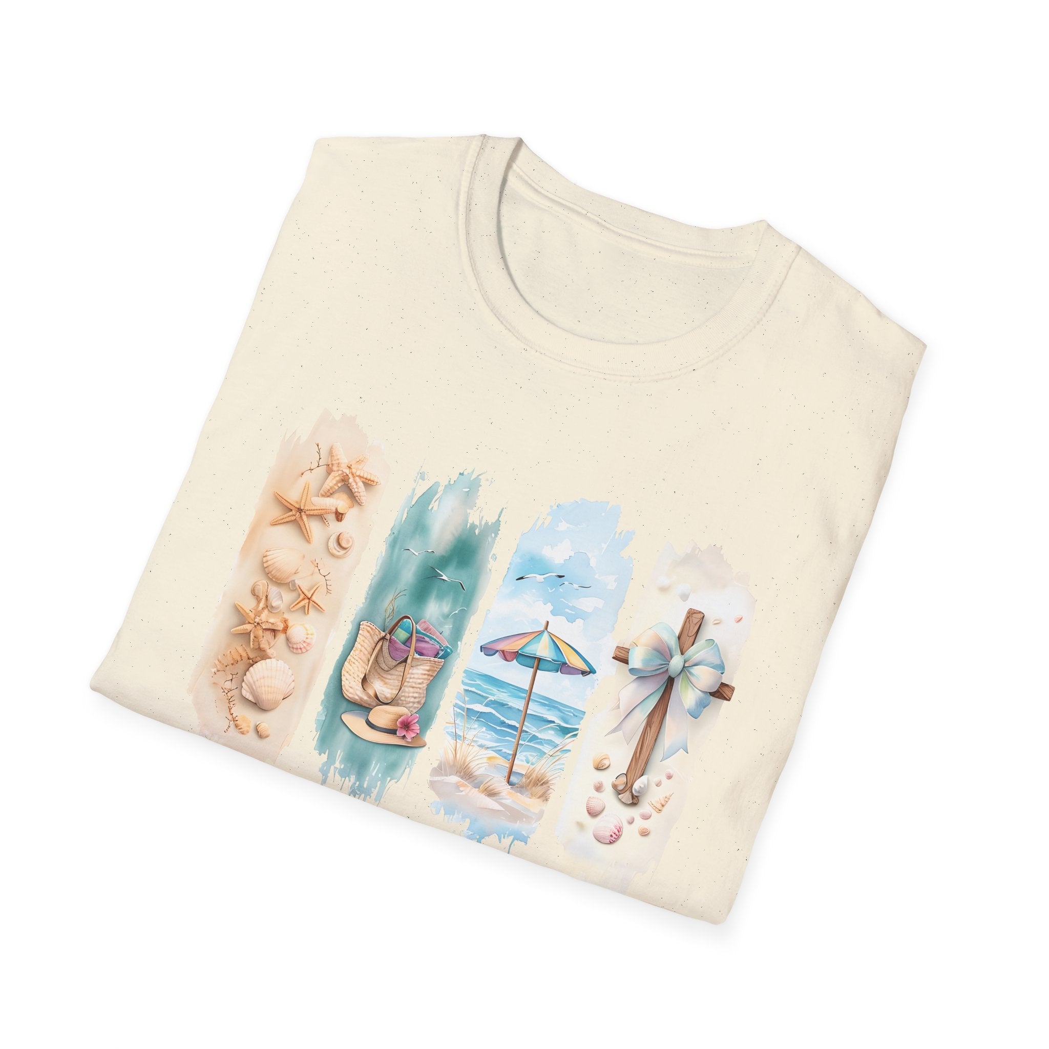 This Girl Loves Jesus and the Beach Shirt – Christian T-Shirts for Women | Faith Based Apparel | Beach Lover T-Shirt, Faith T-Shirt, Jesus Shirt, Summer Apparel, Christian Gifts, Casual...