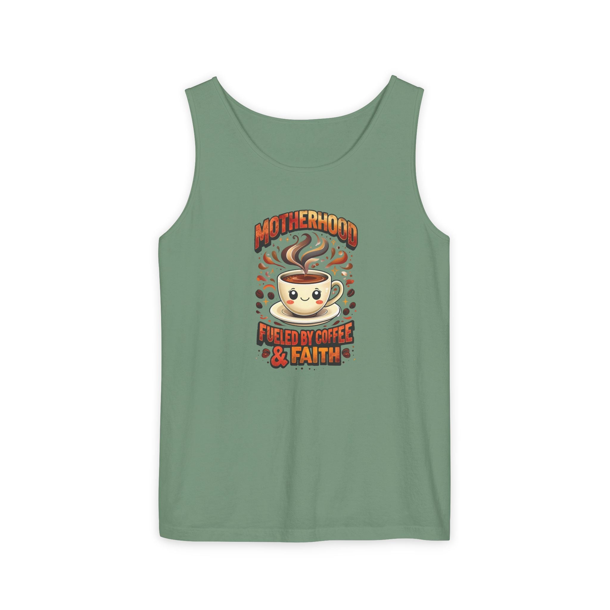Motherhood Comfort Colors Tank Top | Relaxed Garment-Dyed Cotton Tee | Women’s Gift