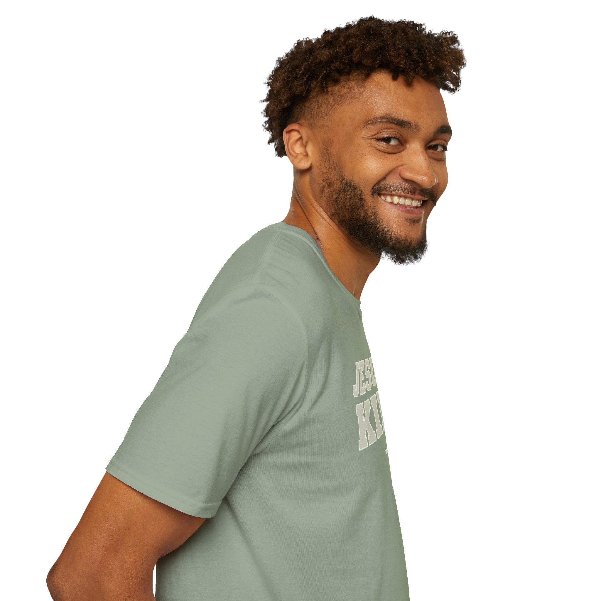 Jesus is King Unisex Gildan Softstyle T-Shirt | Christian Faith Apparel | Christian Gifts
