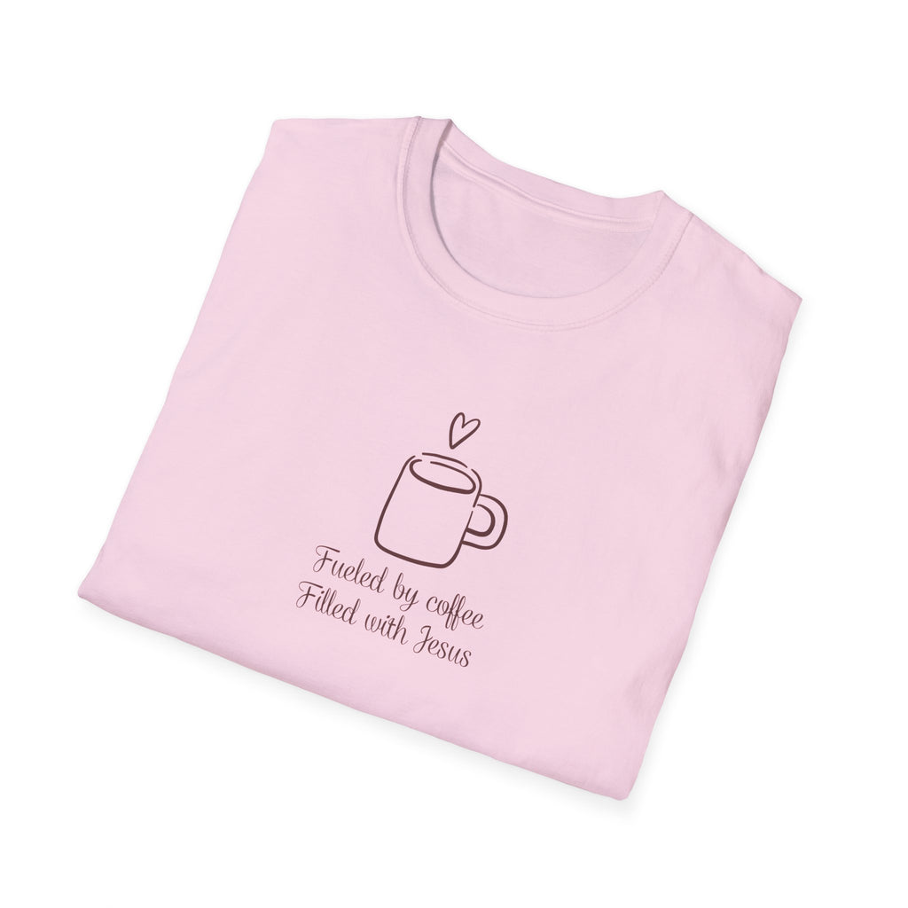 Christian Coffee and Jesus Gildan Unisex Tshirt | Faith Based Graphic Tee | Christian Gift