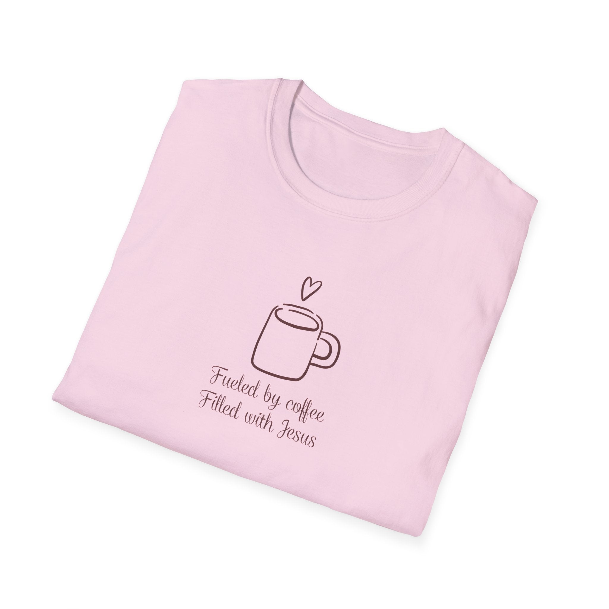 Christian Coffee and Jesus Gildan Unisex Tshirt | Faith Based Graphic Tee | Christian Gift