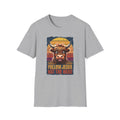 Follow Jesus Not The Herd Gildan Softstyle Unisex Tshirt | Highland Cow Christian Graphic T Shirt