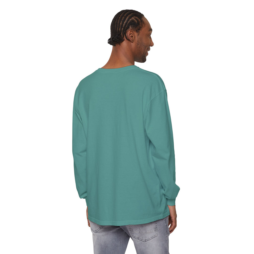 Jesus Comfort Colors Christian Long Sleeve Shirt | Faith Graphic Tee | Garment Dyed Cotton