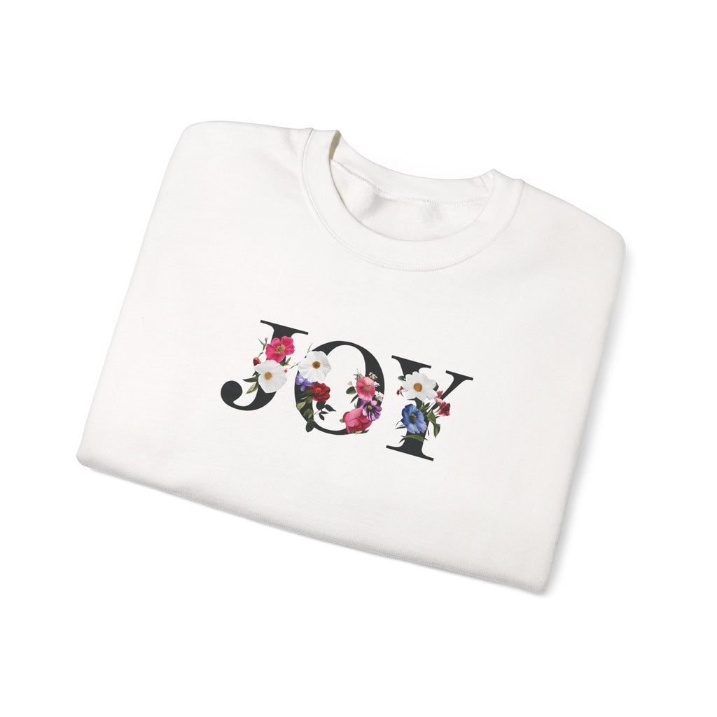 JOY Christian Gildan Unisex Crewneck Sweatshirt | Faith Top | Christian Gift