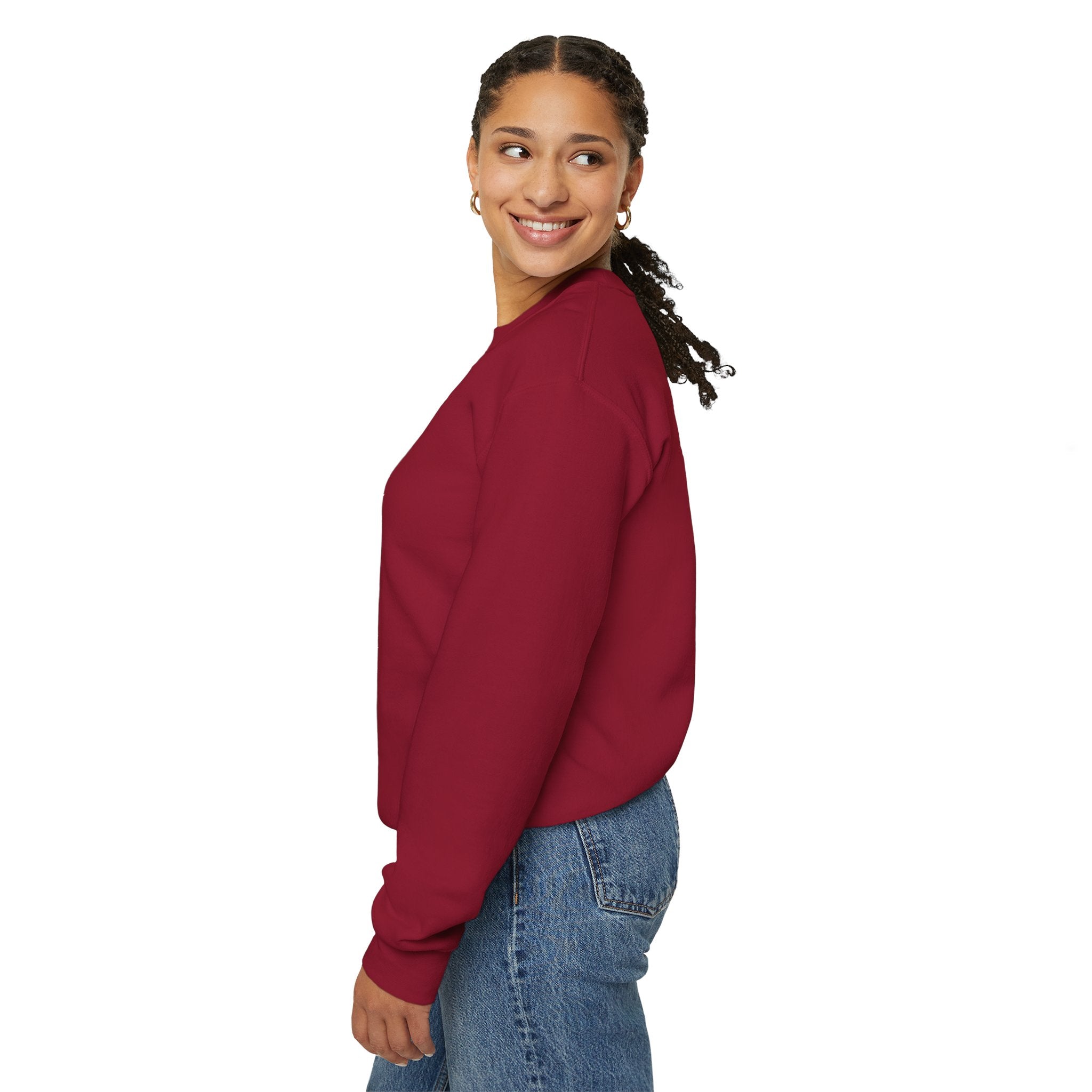 Emmanuel Gildan Unisex Christmas Crewneck Sweatshirt |Christian Holiday Gift