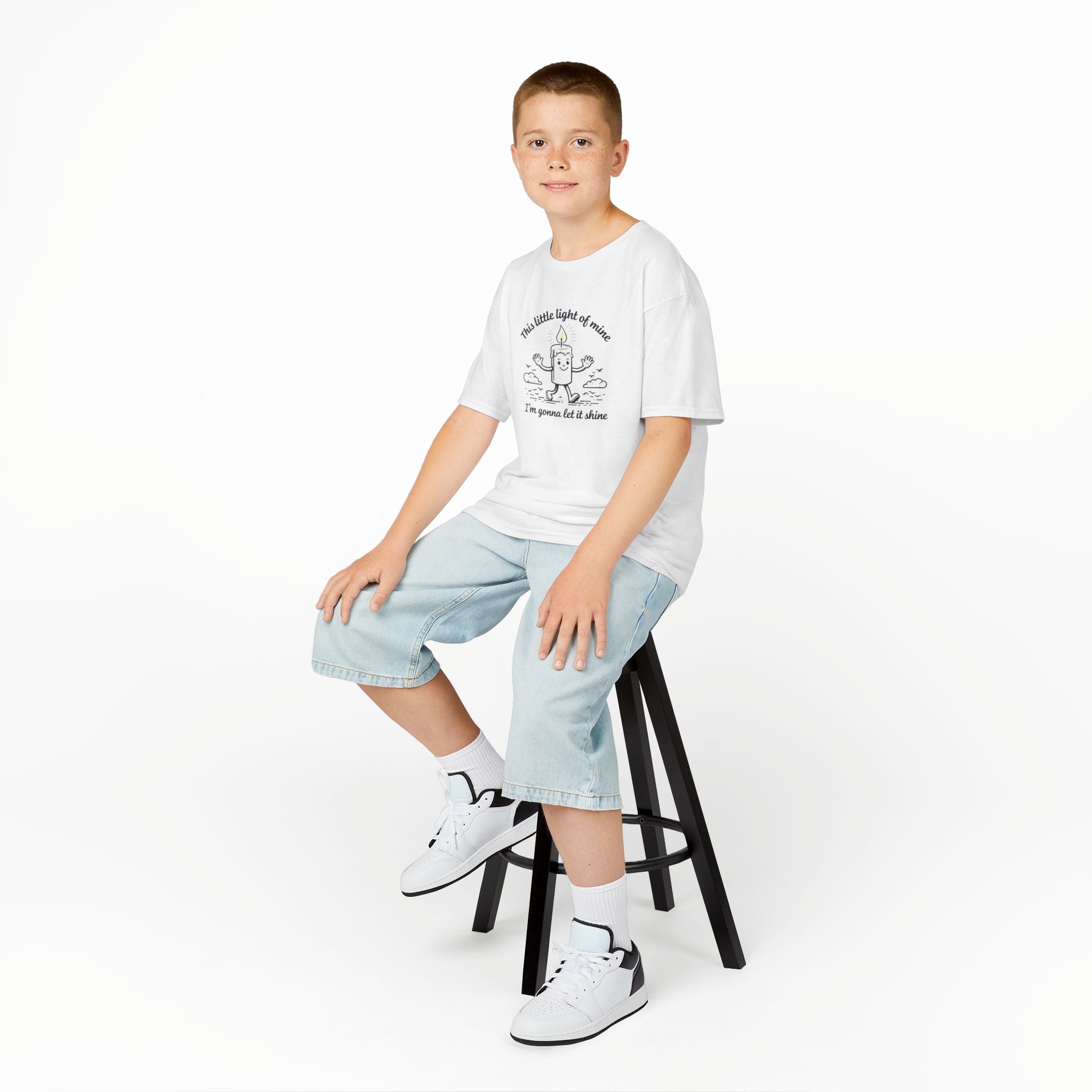 This Little Light of Mine Kids Gildan Tshirt | Christian Graphic Tshirt