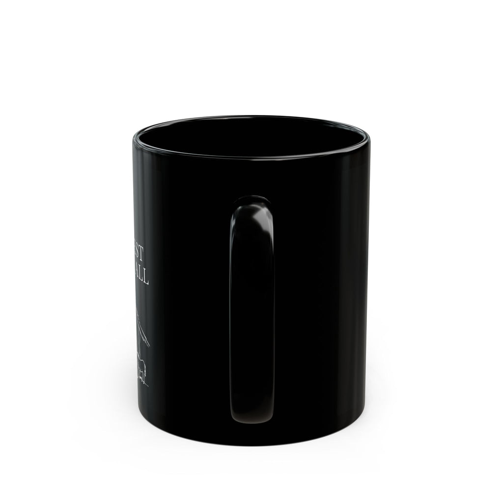 The Greatest Gift of All Christian Black Coffee Mug | Christmas Gift Ceramic Cup 11oz, 15oz