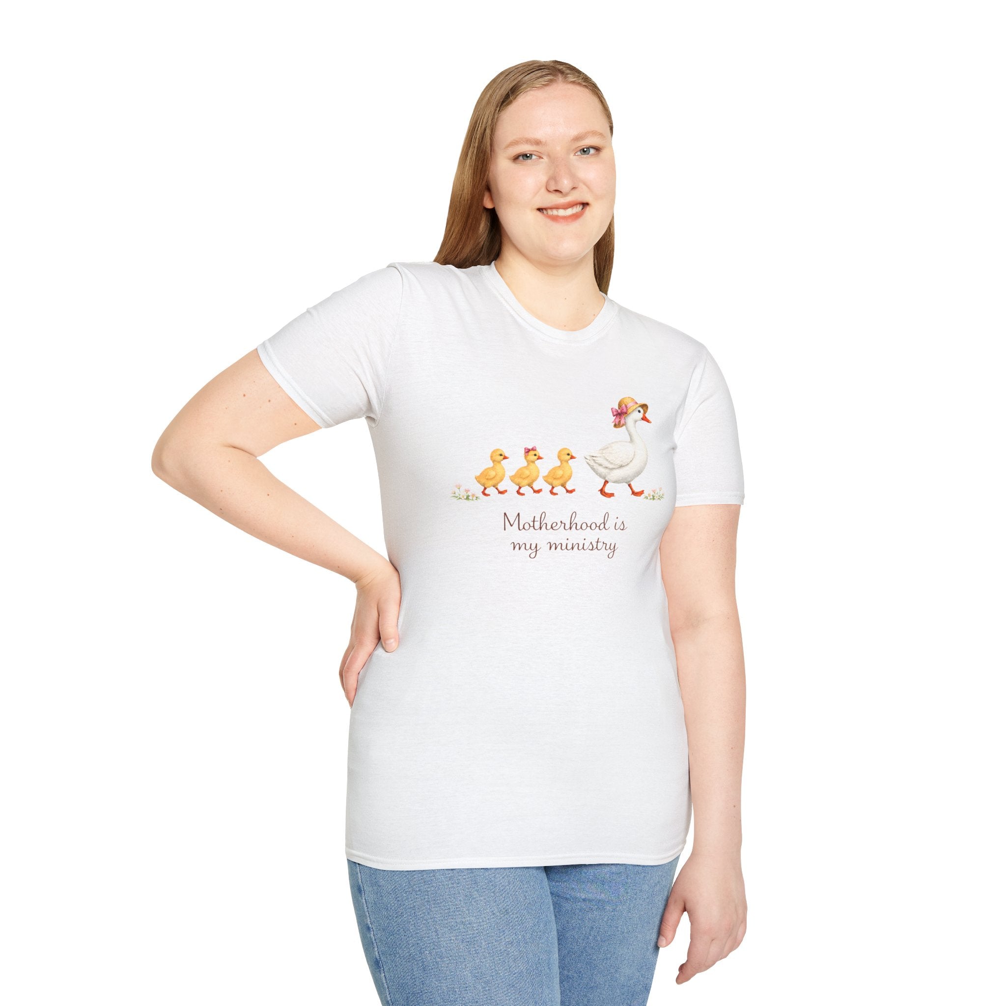Motherhood Is My Ministry Gildan Tshirt | Christian Mom T-Shirt | Mother’s Day Gift