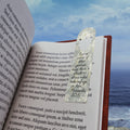 Every Word of God Is Flawless Proverbs 30:5 floral Christian aluminum Bible bookmark — faith gift for her