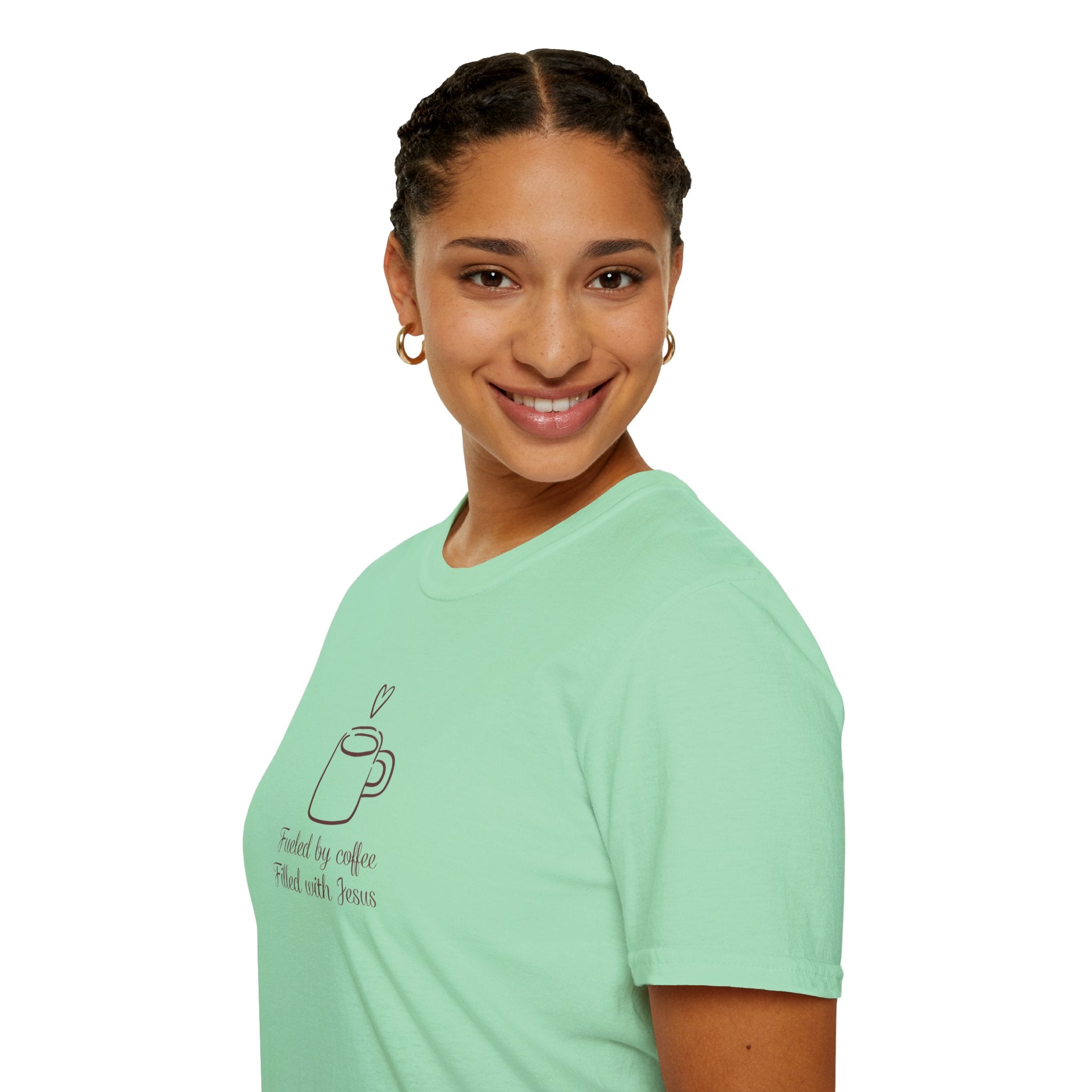 Christian Coffee and Jesus Gildan Unisex Tshirt | Faith Based Graphic Tee | Christian Gift