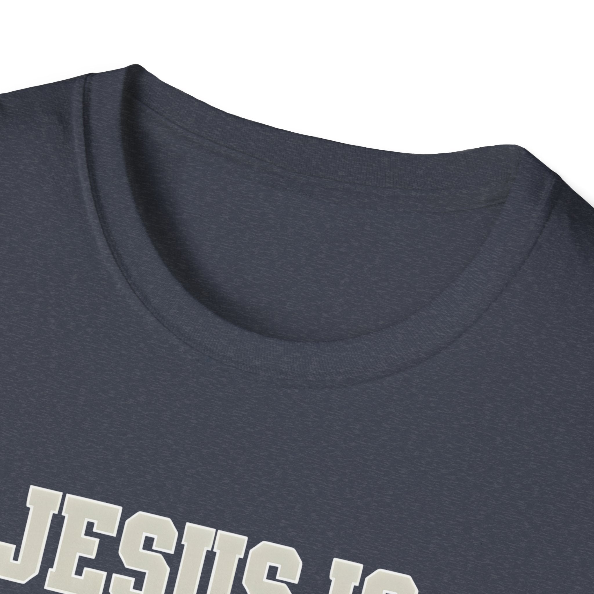 Jesus is King Unisex Gildan Softstyle T-Shirt | Christian Faith Apparel | Christian Gifts
