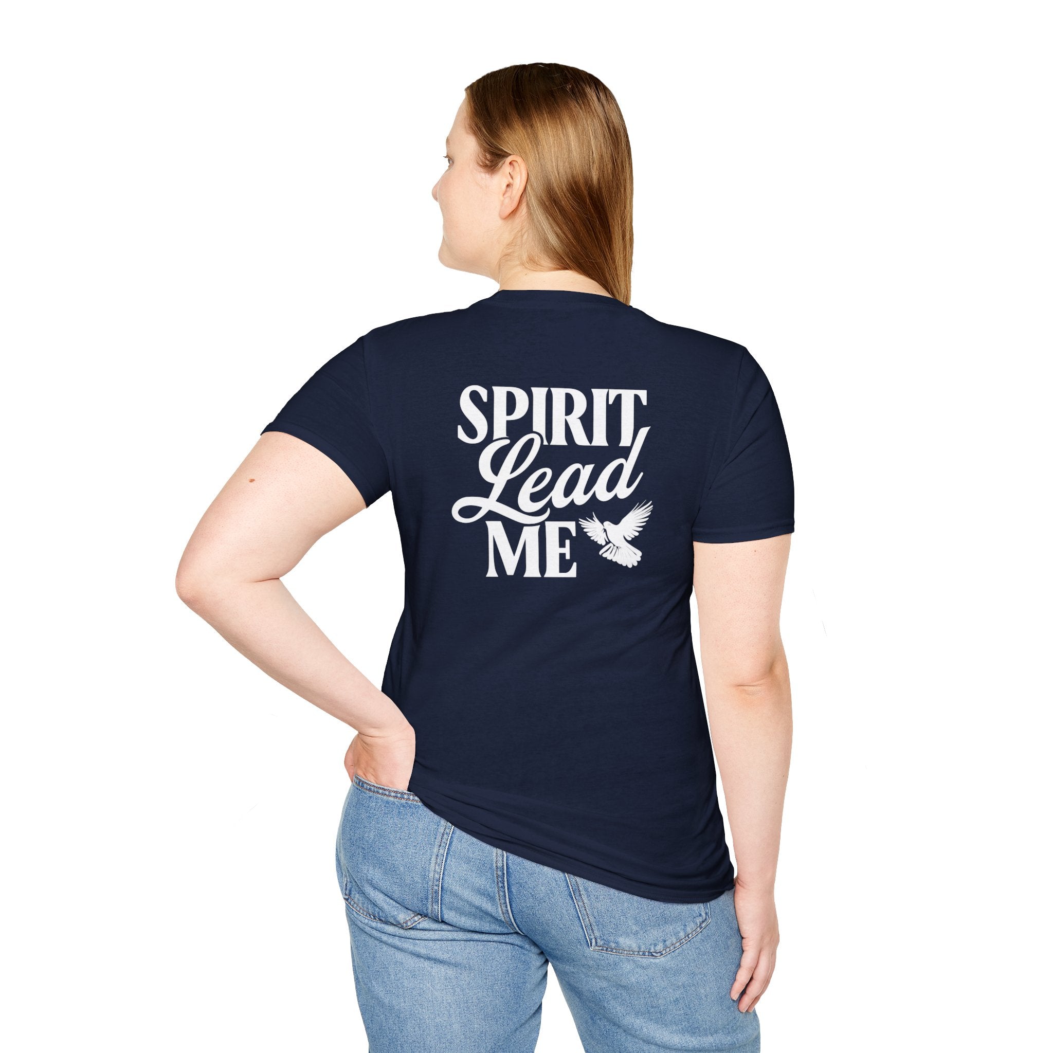 Spirit Lead Me Christian T-Shirt – Bible Verse Shirt | Faith-Based Apparel for Women