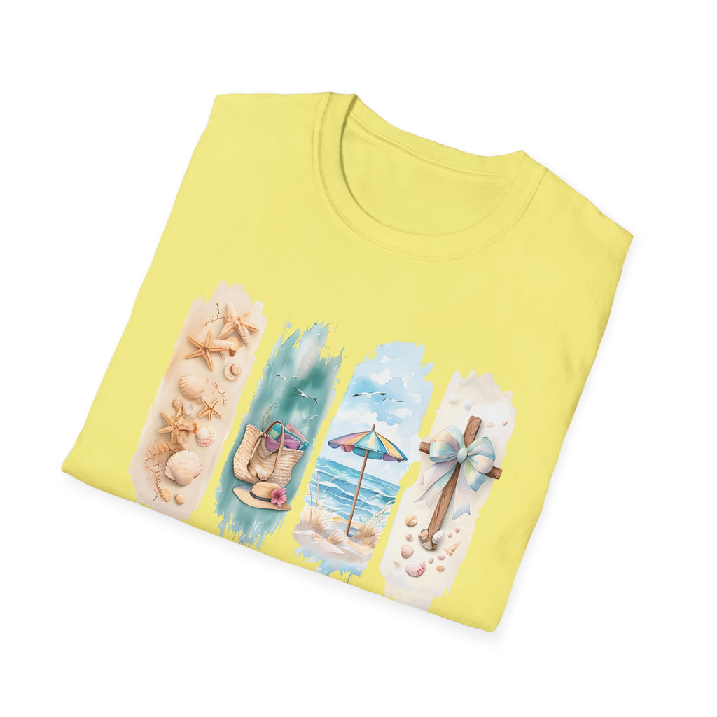 This Girl Loves Jesus and the Beach Shirt – Christian T-Shirts for Women | Faith Based Apparel | Beach Lover T-Shirt, Faith T-Shirt, Jesus Shirt, Summer Apparel, Christian Gifts, Casual...
