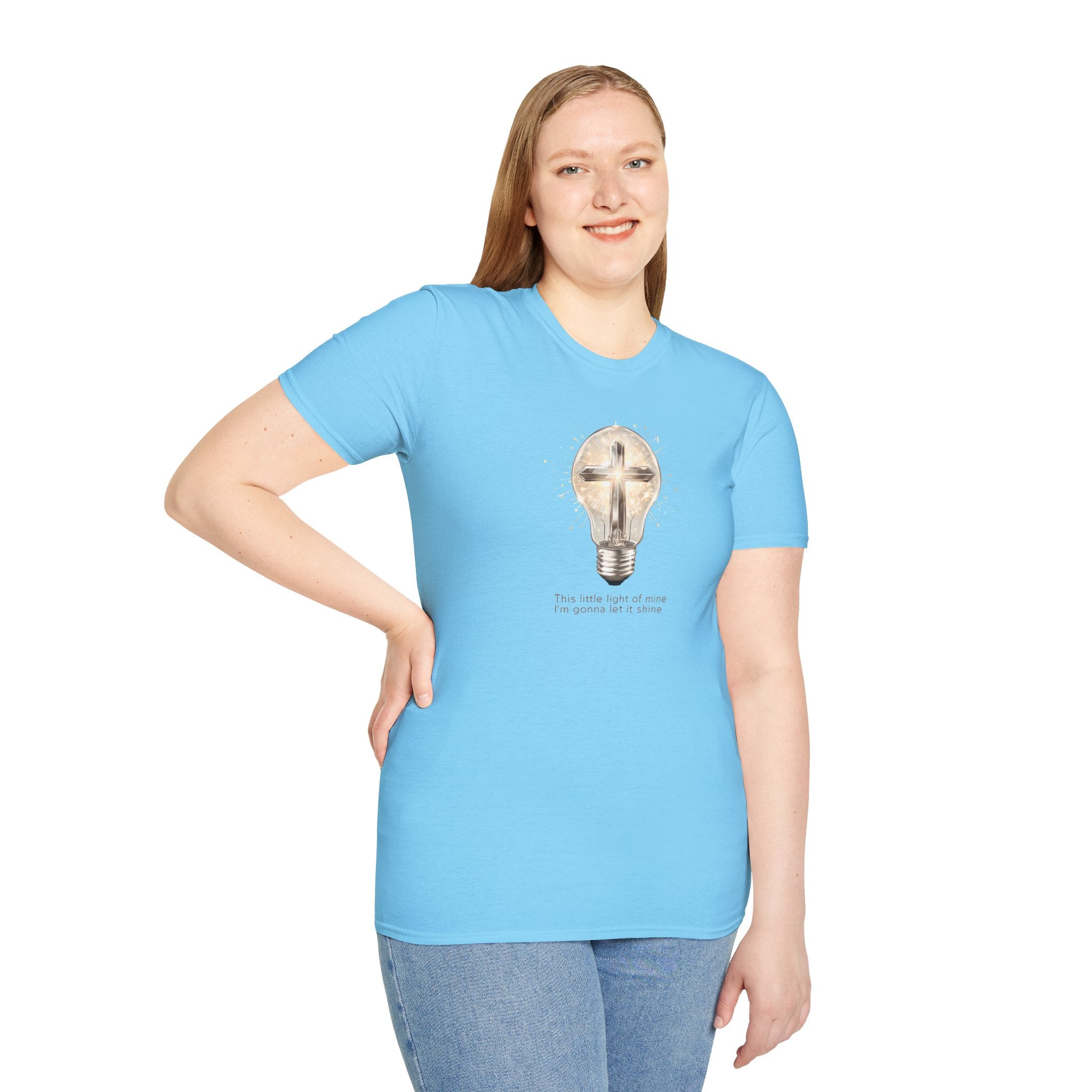 This Little Light of Mine Gildan Unisex Tshirt | Christian Gift