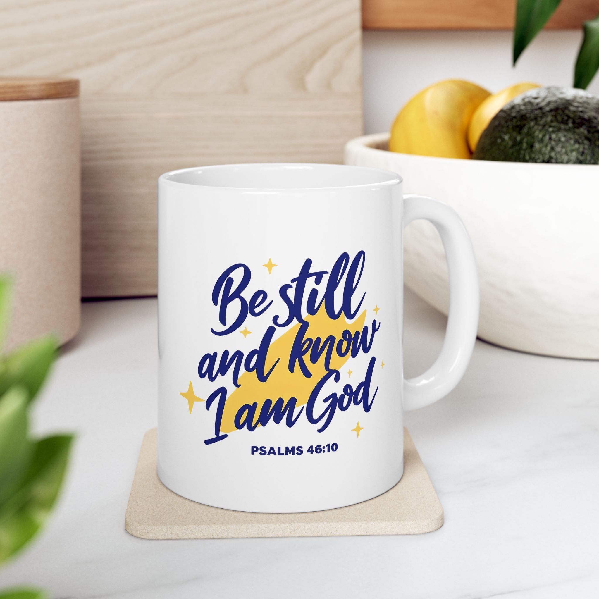 Be Still & Know – Christian Coffee Mug | Perfect for Coffee Lovers and Faith-Based Gifts