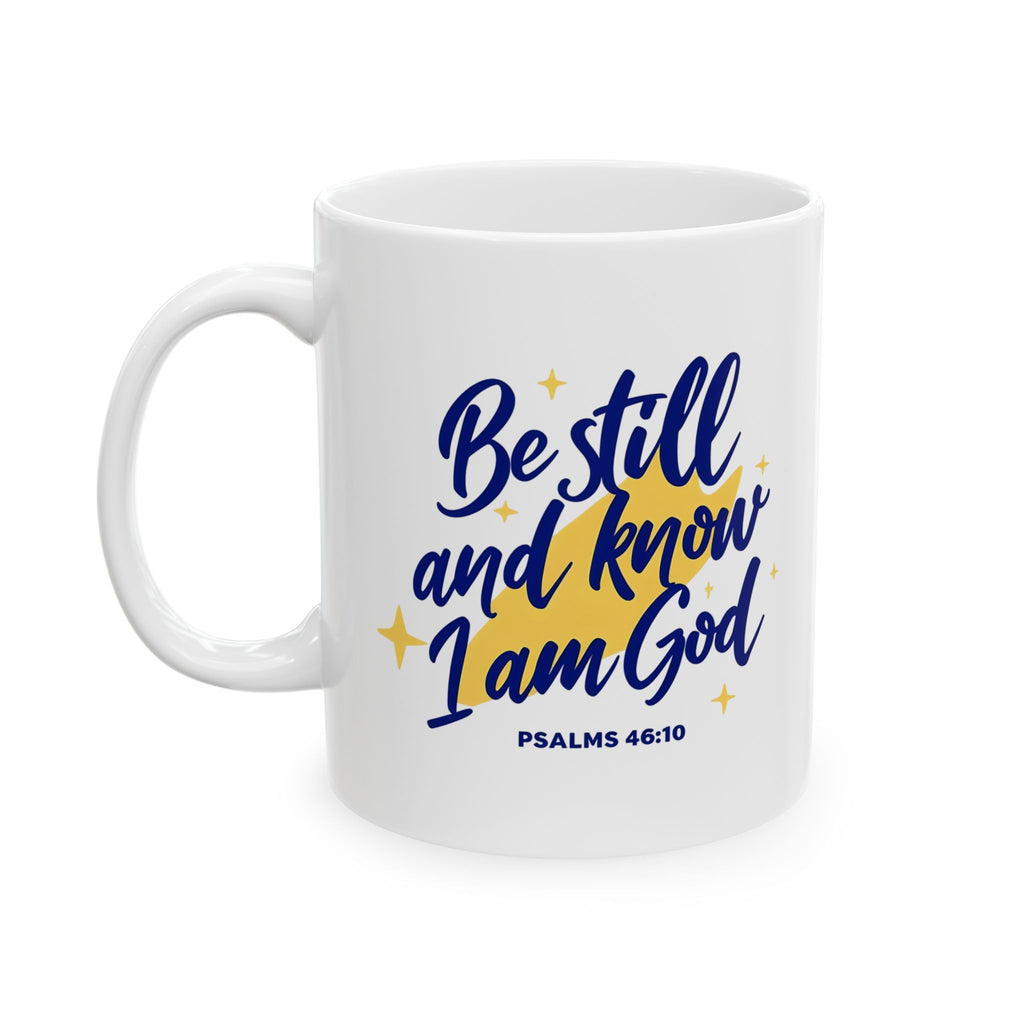 Be Still & Know – Christian Coffee Mug | Perfect for Coffee Lovers and Faith-Based Gifts