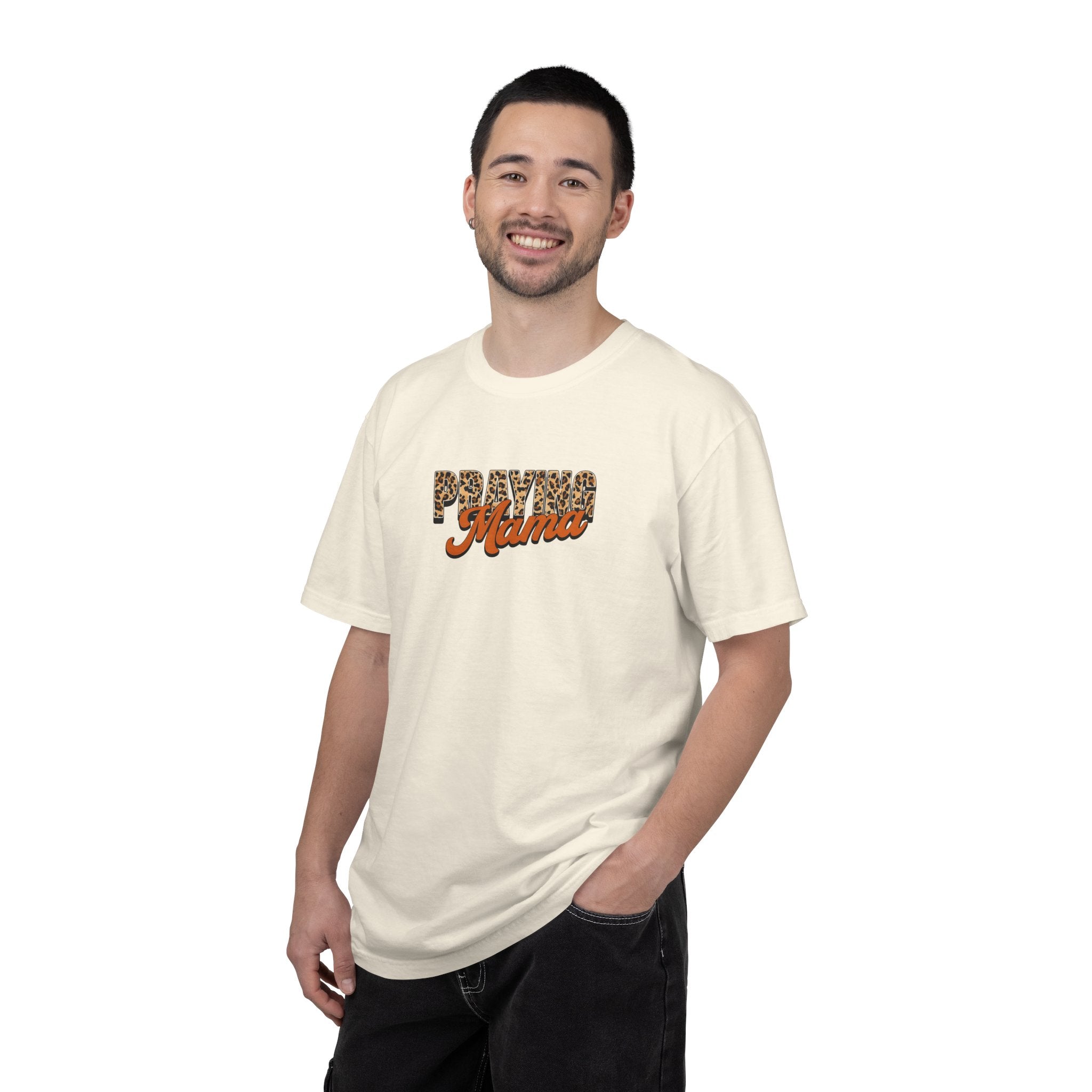 Praying Mama Comfort Colors Unisex Garment-Dyed Christian Tshirt | Cozy Casual Christian Gift | S-4XL
