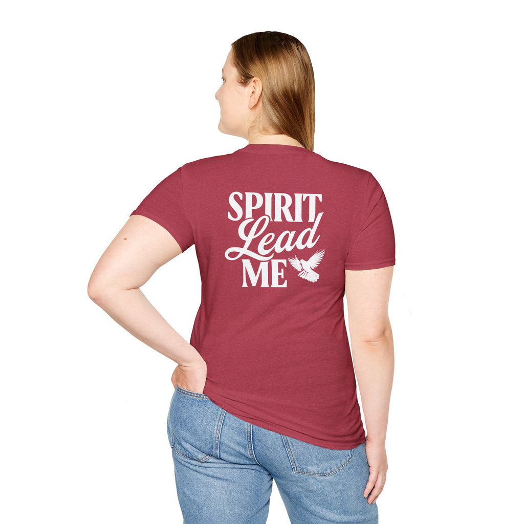 Spirit Lead Me Christian T-Shirt – Bible Verse Shirt | Faith-Based Apparel for Women