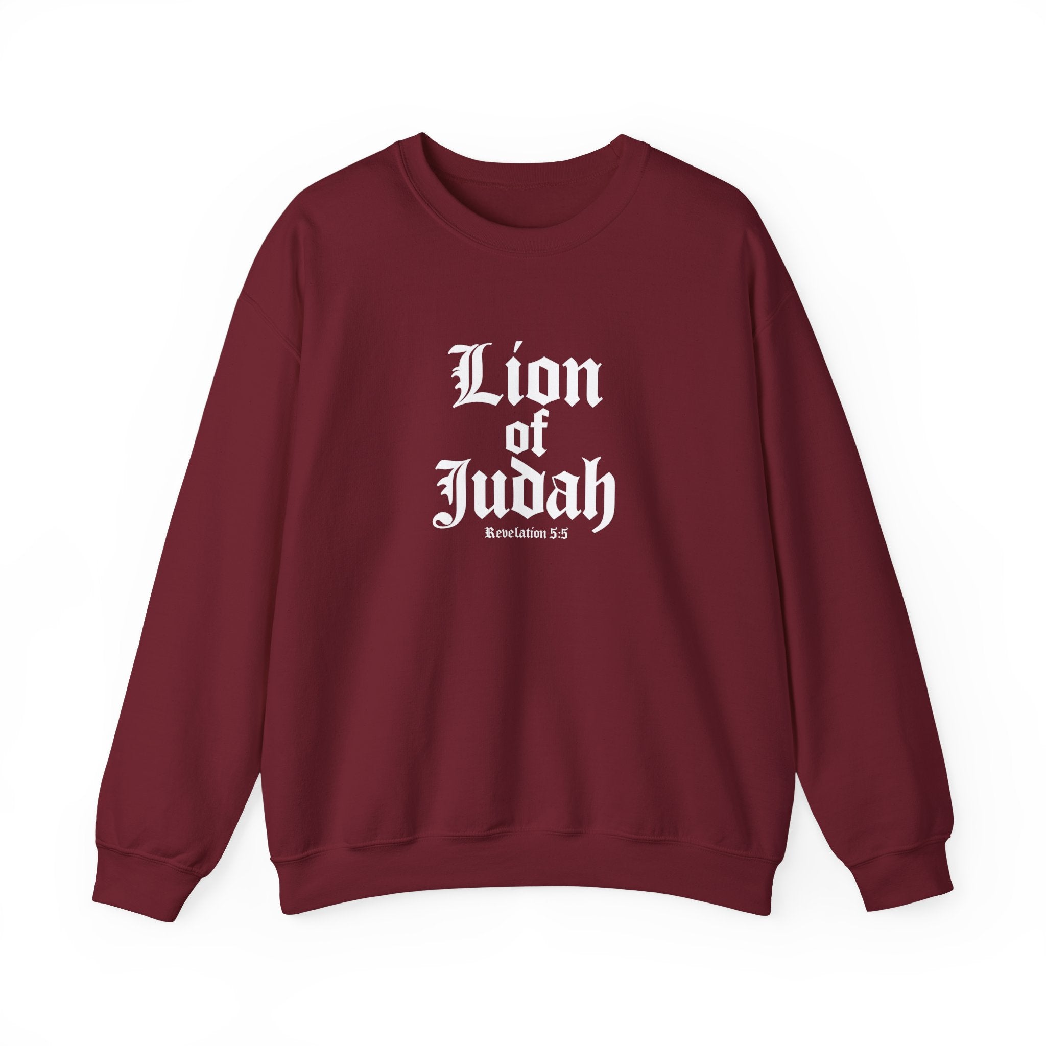 Lion of Judah Christian Gildan Unisex Sweatshirt | Crewneck Pullover | Christian Gift