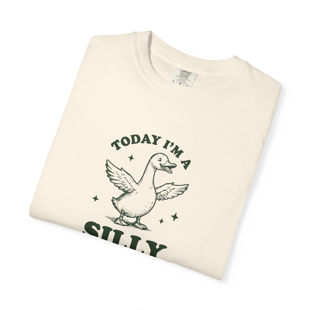 God’s Silly Goose without the tie | Unisex Garment Dyed Comfort Colors | Christian Graphic T-shirt | S-4XL