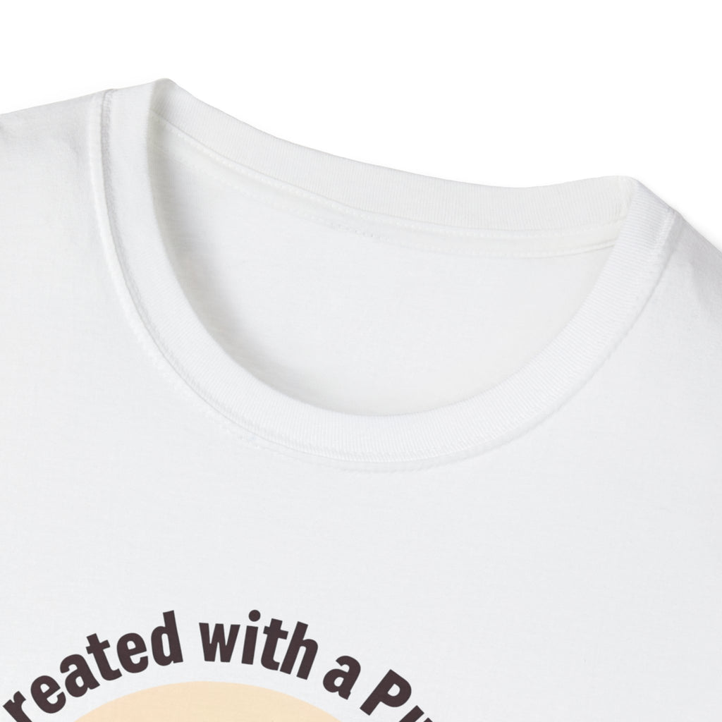 Created With A Purpose Ephesians 2:10 | Gilden Unisex T-shirt | Faith-Based Summer Tee