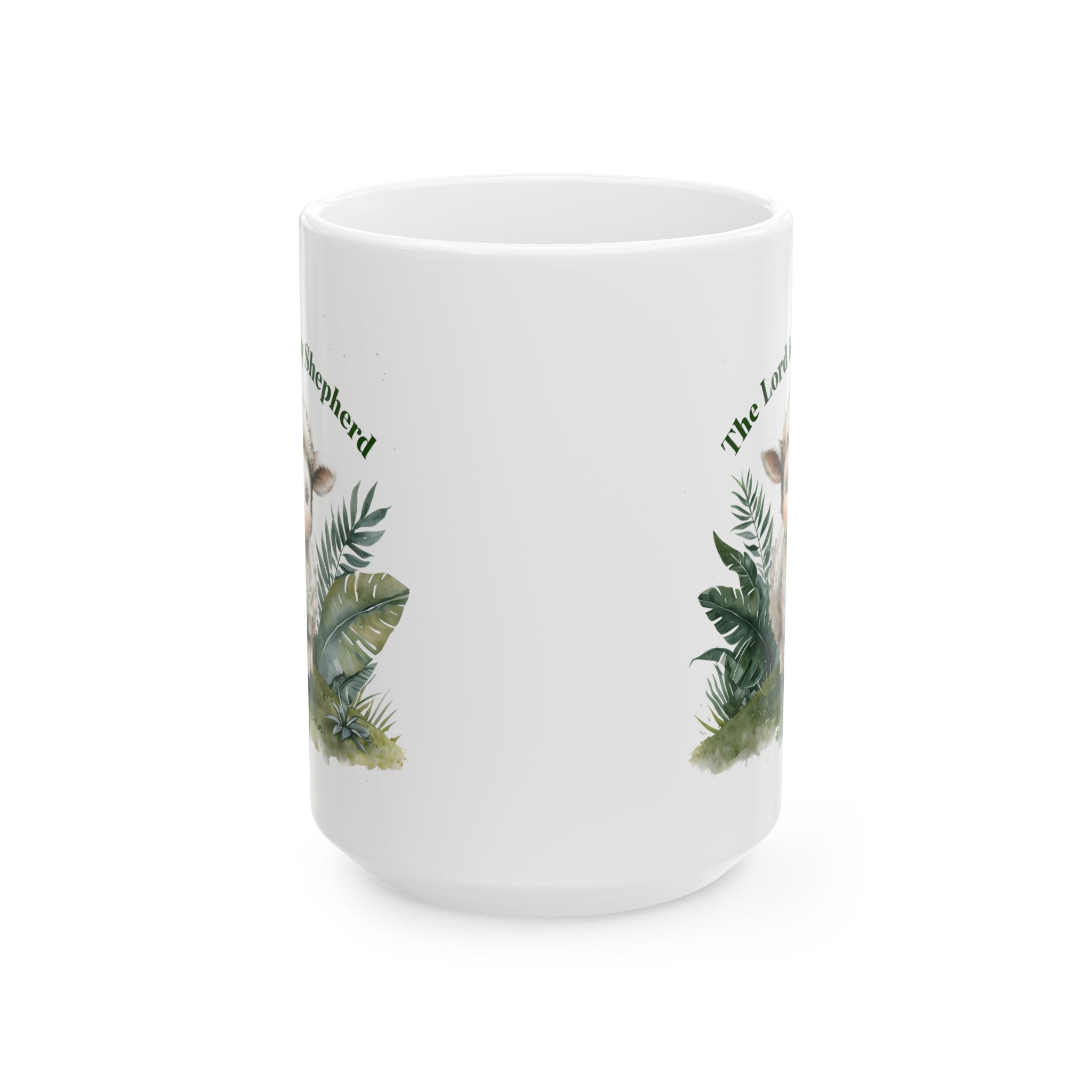 The Lord Is My Shepherd Mug – Christian Coffee Mug – Bible Verse Christian Gift