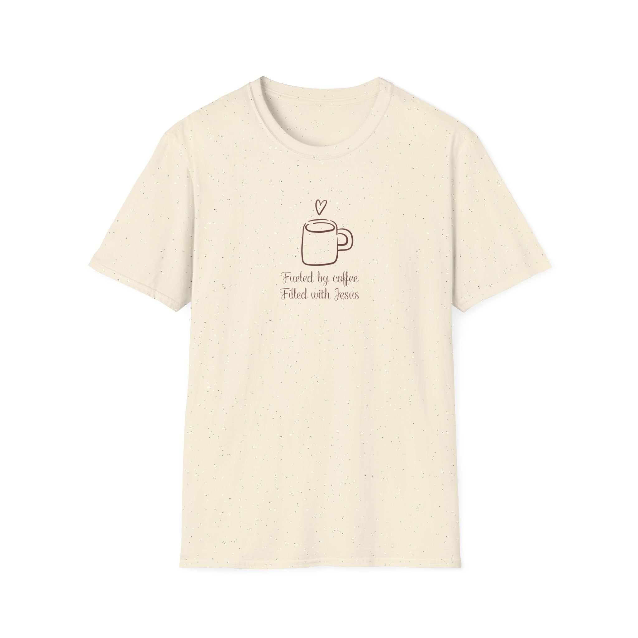 Christian Coffee and Jesus Gildan Unisex Tshirt | Faith Based Graphic Tee | Christian Gift