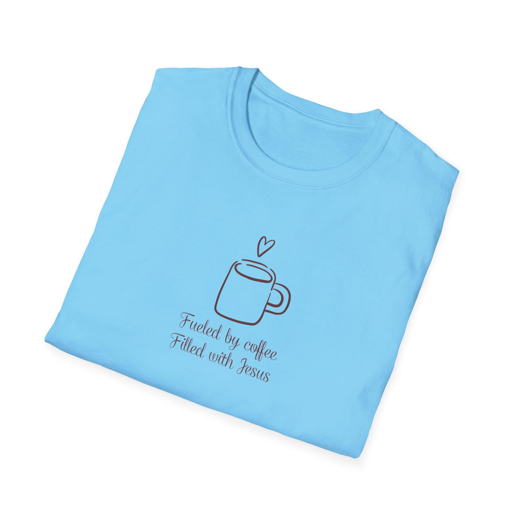 Christian Coffee and Jesus Gildan Unisex Tshirt | Faith Based Graphic Tee | Christian Gift