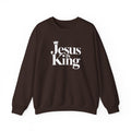 Jesus Is King Sweatshirt — Christian Faith Crewneck