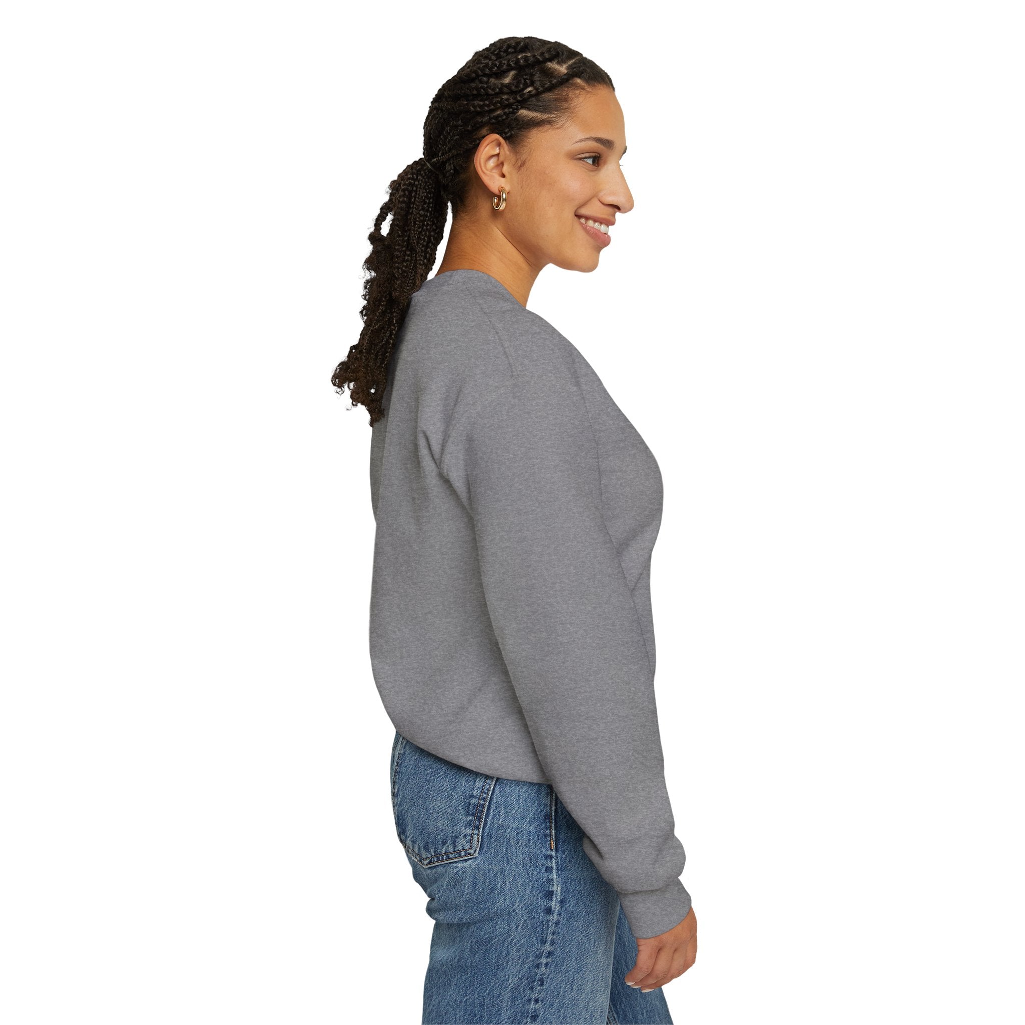 Jesus is King Gildan Unisex Crewneck Sweatshirt | Christian Apparel | Inspirational Gift | Cozy Everyday Wear