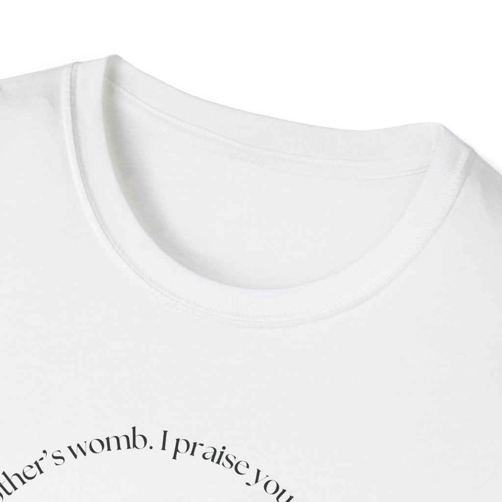 Psalm 139:13-14 Gildan Unisex Christian T-Shirt | Fearfully Wonderfully Made Tee | Christian Gift