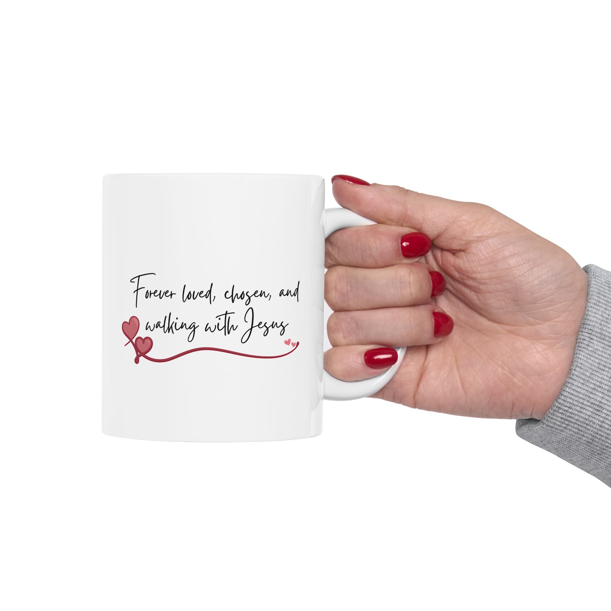 Jesus Coffee Mug | Christian Ceramic Mug | 11oz, 15oz | Christian Gift