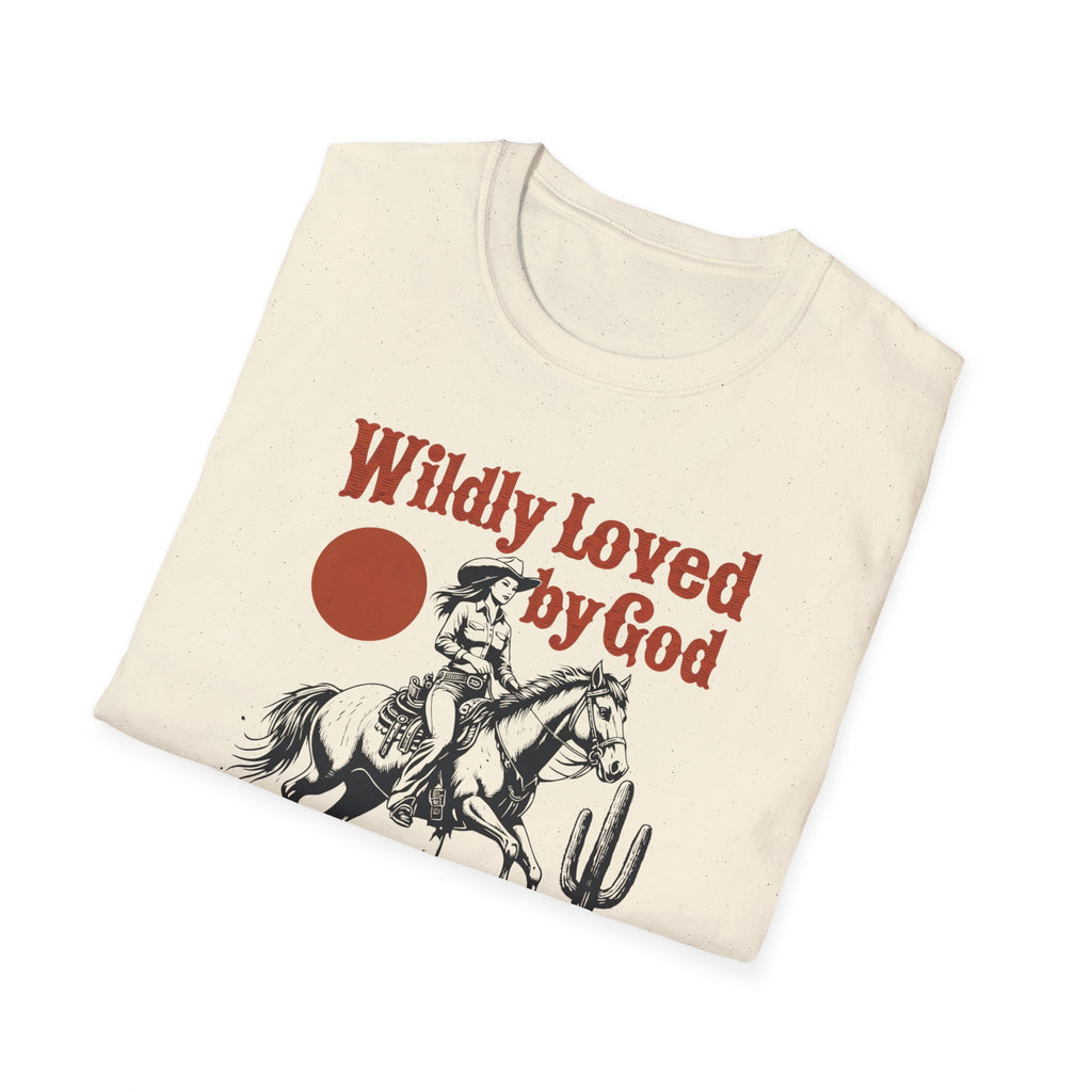 Wildly Loved by God Christian Gildan T-Shirt | Women’s Faith Shirt | Religious Gift Tee