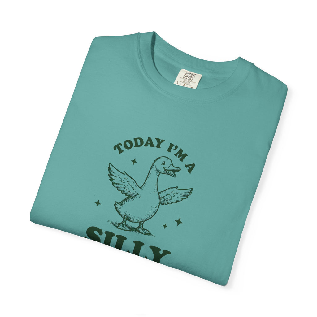 God’s Silly Goose without the tie | Unisex Garment Dyed Comfort Colors | Christian Graphic T-shirt | S-4XL