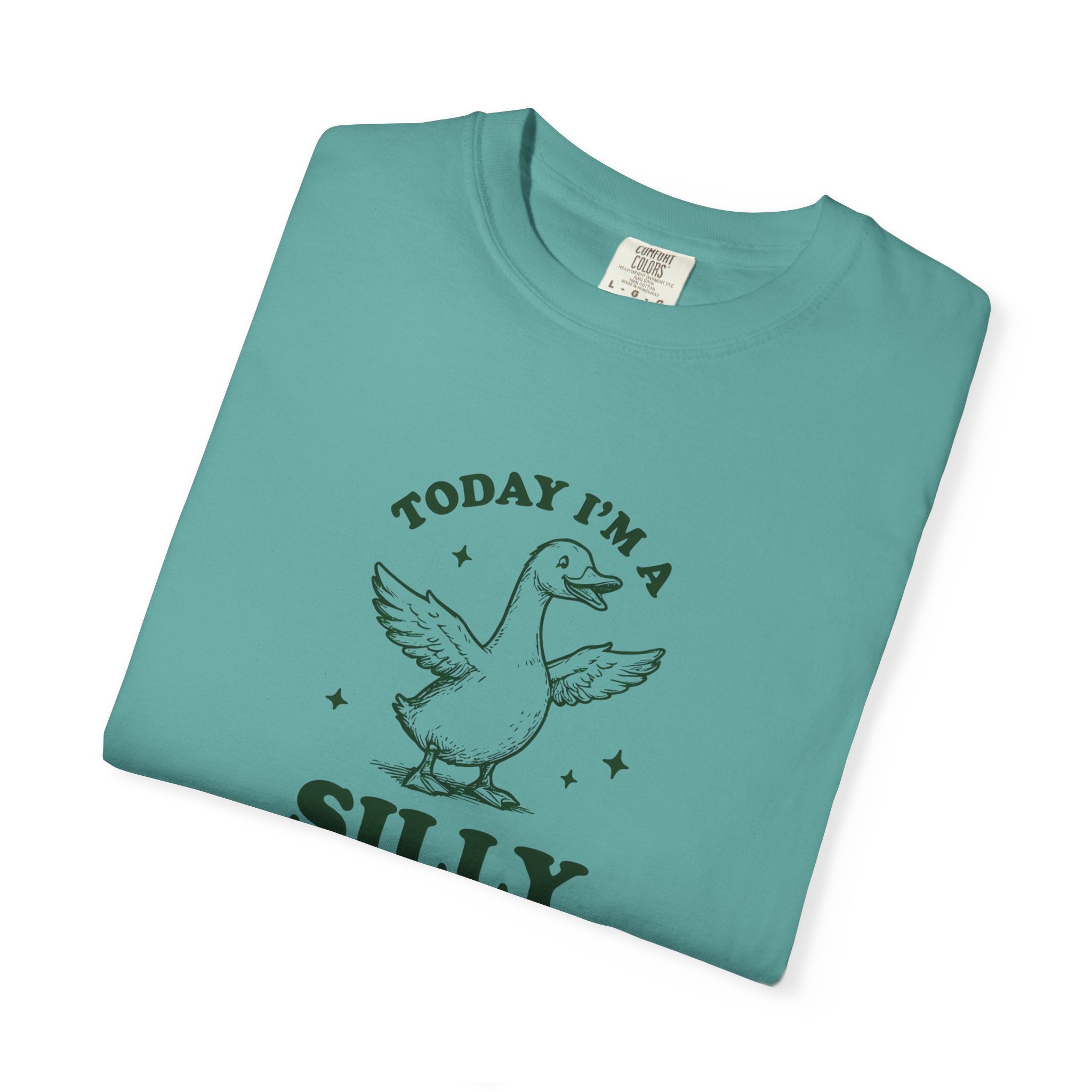 God’s Silly Goose without the tie | Unisex Garment Dyed Comfort Colors | Christian Graphic T-shirt | S-4XL
