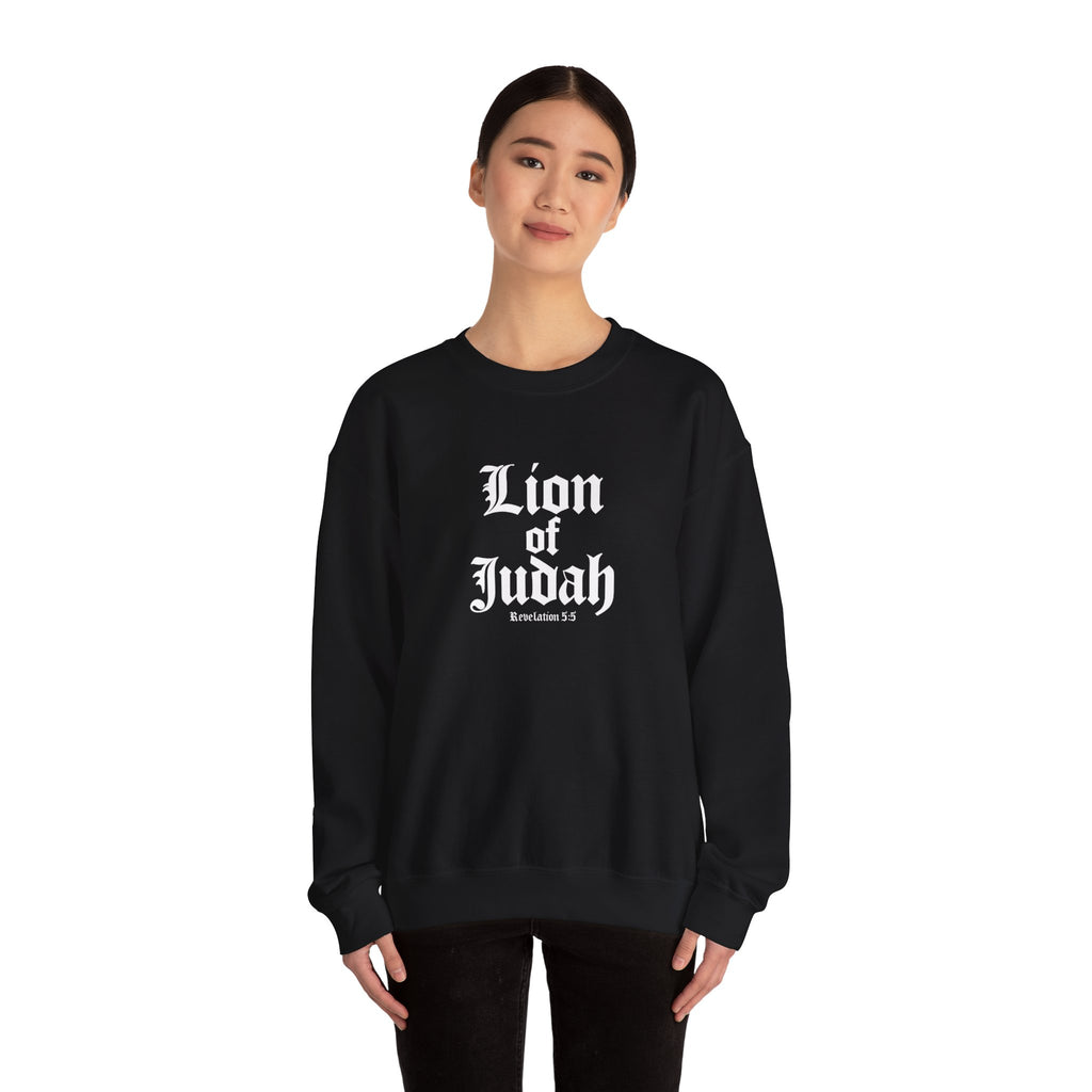 Lion of Judah Christian Gildan Unisex Sweatshirt | Crewneck Pullover | Christian Gift