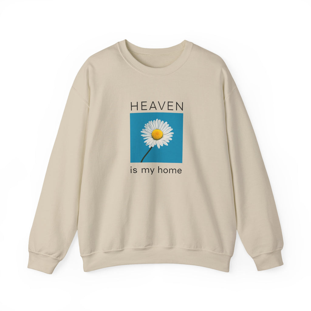 Heaven Is My Home Christian Gildan Sweatshirt | Faith-Based Unisex Crewneck Gift