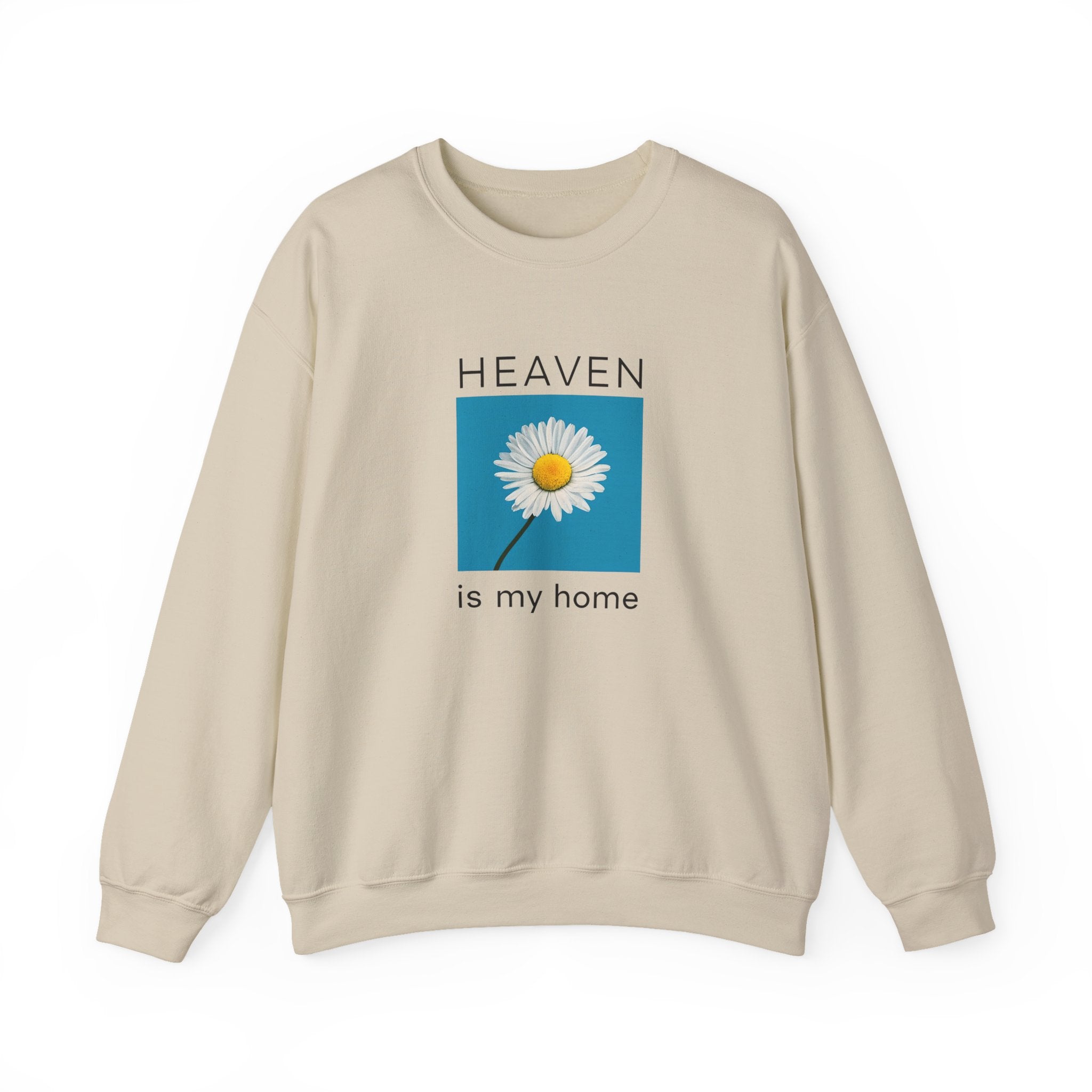 Heaven Is My Home Christian Gildan Sweatshirt | Faith-Based Unisex Crewneck Gift