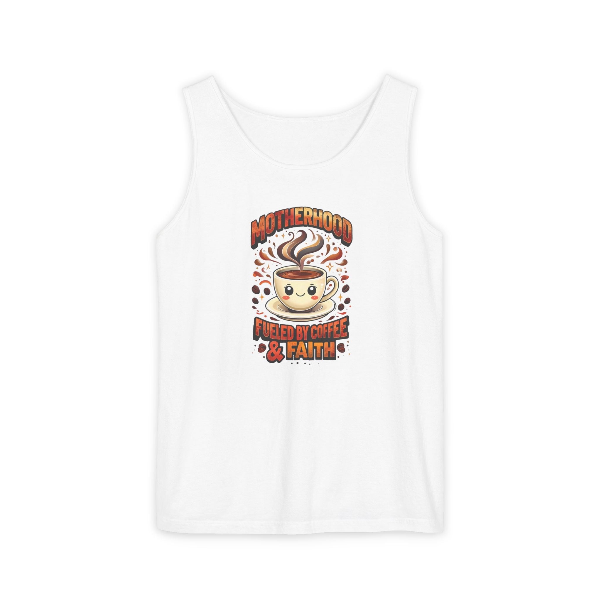 Motherhood Comfort Colors Tank Top | Relaxed Garment-Dyed Cotton Tee | Women’s Gift