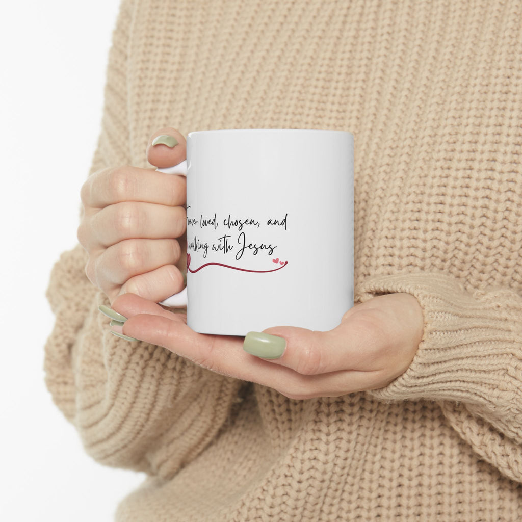 Jesus Coffee Mug | Christian Ceramic Mug | 11oz, 15oz | Christian Gift