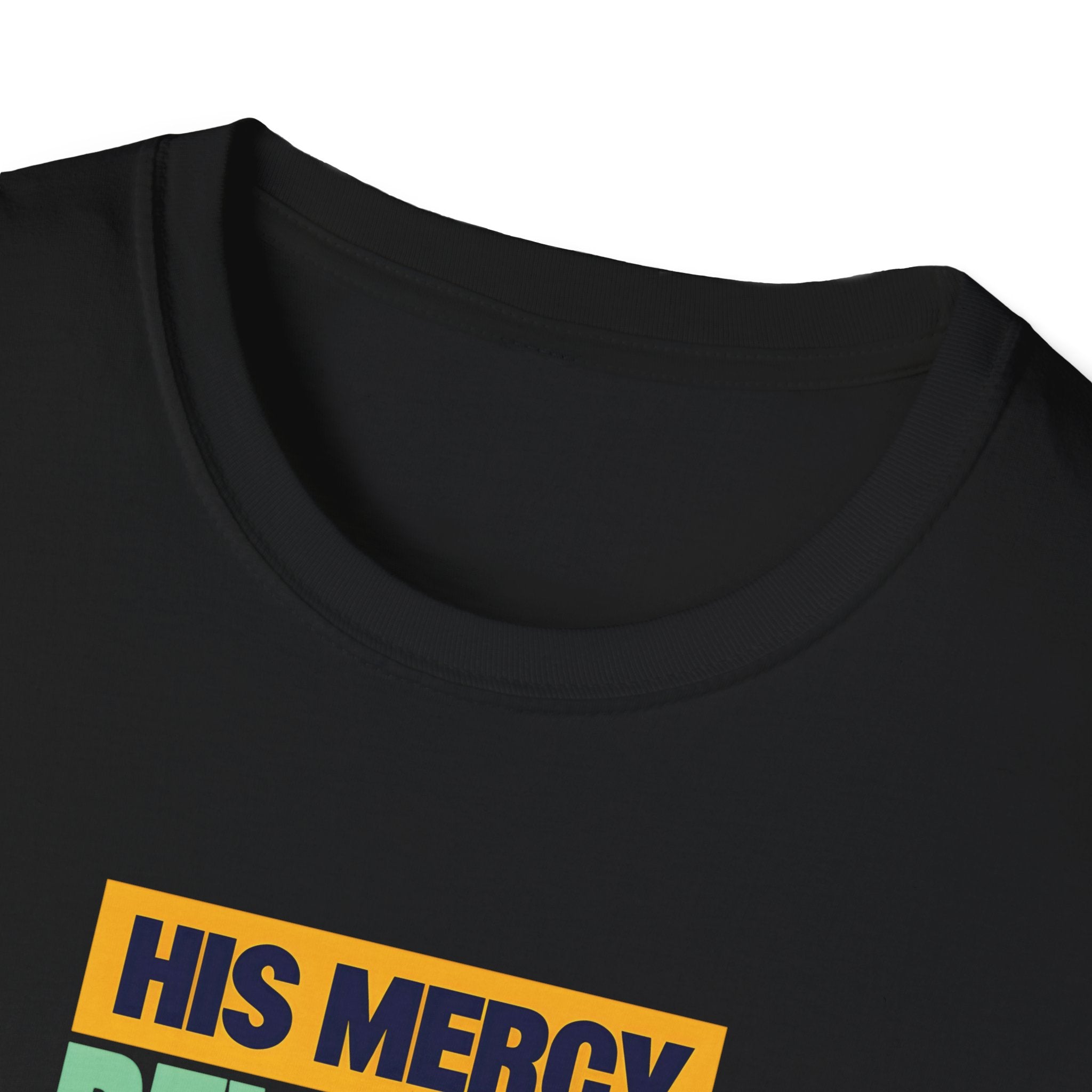 His Mercy Rewrote My Story Christian Gildan T-Shirt Unisex Softstyle Religious Tee Gift