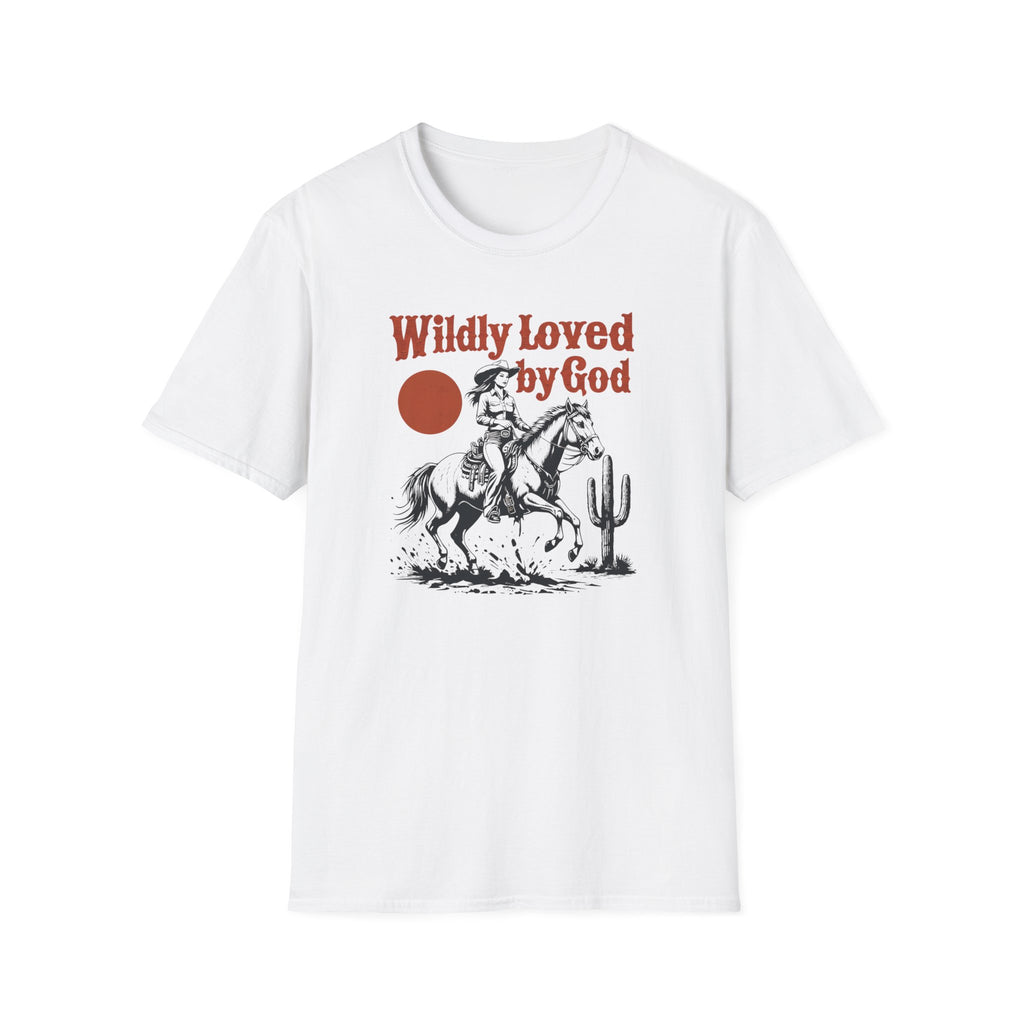 Wildly Loved by God Christian Gildan T-Shirt | Women’s Faith Shirt | Religious Gift Tee