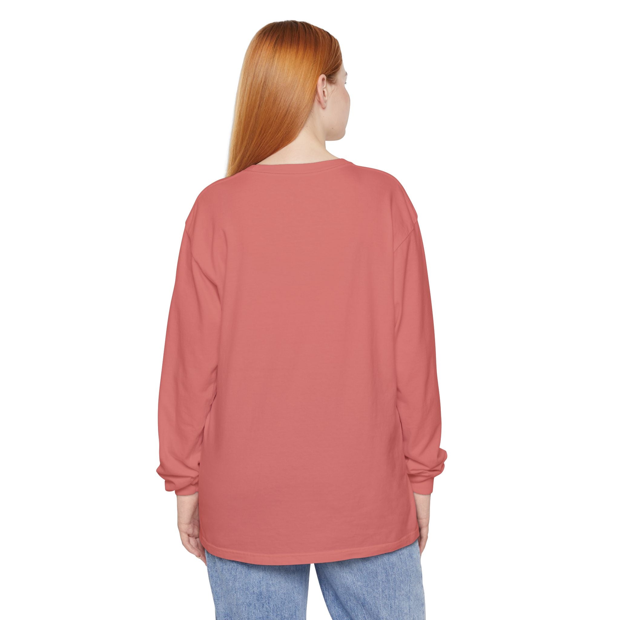 Jesus Comfort Colors Christian Long Sleeve Shirt | Faith Graphic Tee | Garment Dyed Cotton