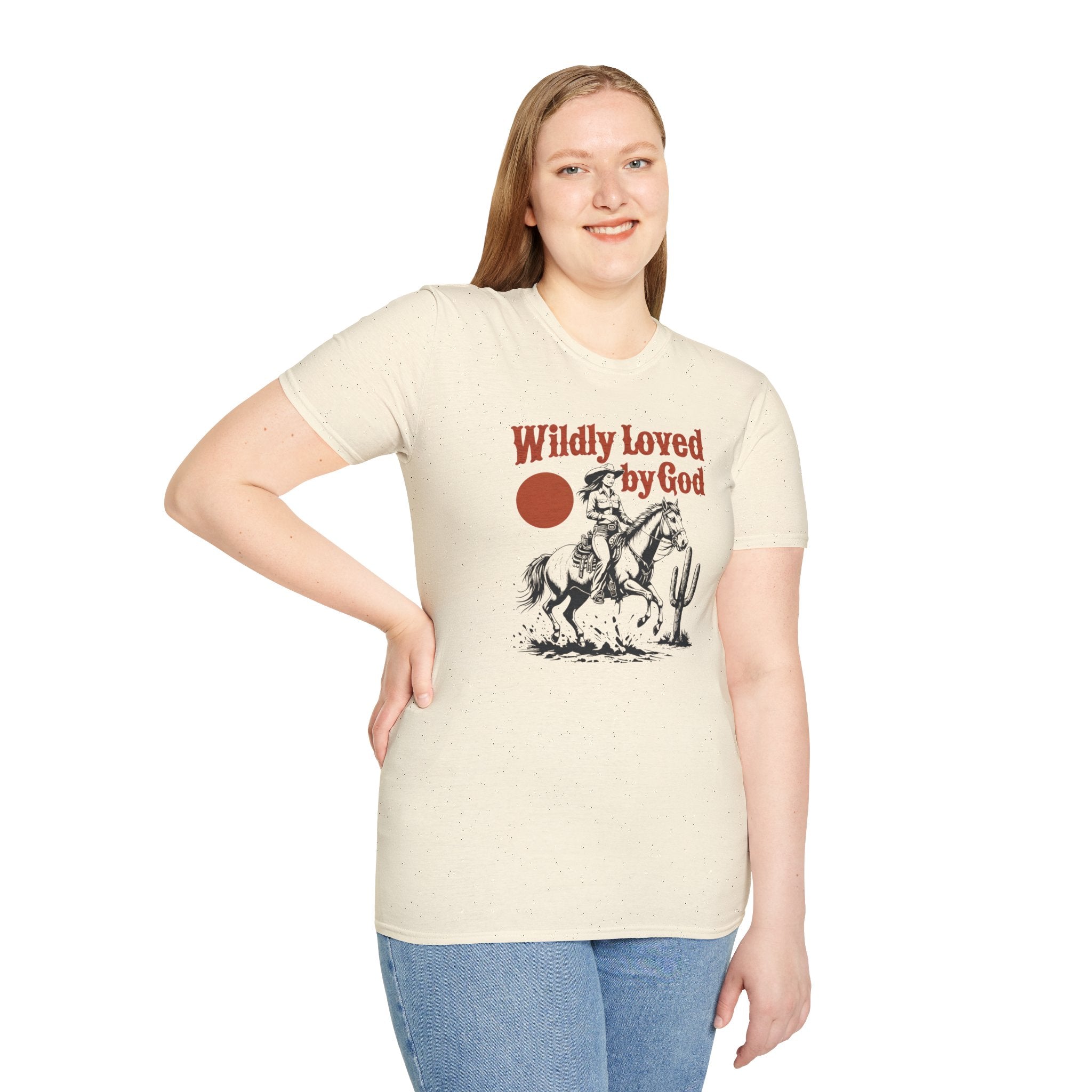Wildly Loved by God Christian Gildan T-Shirt | Women’s Faith Shirt | Religious Gift Tee